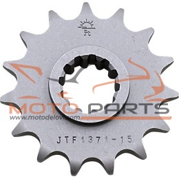 JTF1371.15 FRONT REPLACEMENT SPROCKET 15 TEETH 525 PITCH NATURAL STEEL