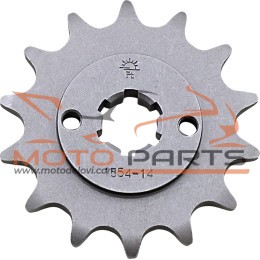 JTF1554.14 FRONT REPLACEMENT SPROCKET 14 TEETH 520 PITCH NATURAL STEEL