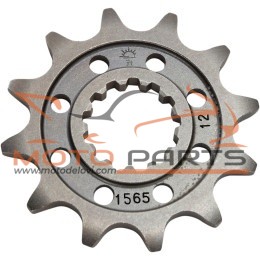 JTF1565.12 FRONT REPLACEMENT SPROCKET 12 TEETH 520 PITCH NATURAL STEEL