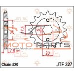 JTF327.15 FRONT REPLACEMENT SPROCKET 15 TEETH 520 PITCH NATURAL STEEL