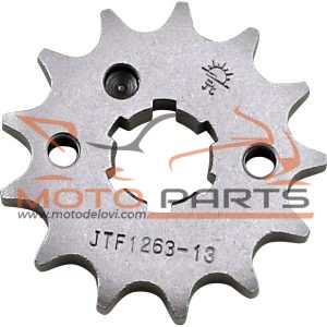 JTF1263.13 FRONT REPLACEMENT SPROCKET 13 TEETH 428 PITCH NATURAL STEEL