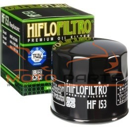 HF153 OIL FILTER SPIN-ON PAPER GLOSSY BLACK