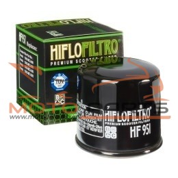 HF951 OIL FILTER SPIN-ON PAPER GLOSSY BLACK