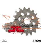JTF1902.12 FRONT REPLACEMENT SPROCKET 12 TEETH 520 PITCH NATURAL SCM420 CHROMOLY STEEL ALLOY