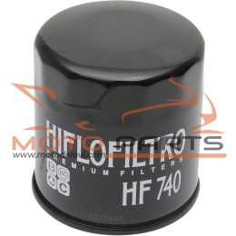 HF740 OIL FILTER SPIN-ON PAPER GLOSSY BLACK