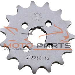 JTF253.15 FRONT REPLACEMENT SPROCKET 15 TEETH 420 PITCH NATURAL STEEL