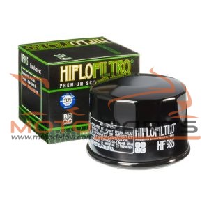 HF985 OIL FILTER SPIN-ON PAPER GLOSSY BLACK