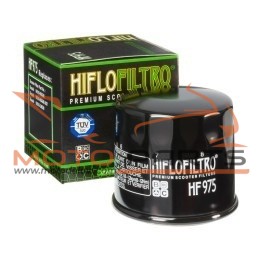 HF975 OIL FILTER SPIN-ON PAPER GLOSSY BLACK