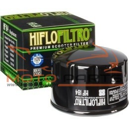 HF184 OIL FILTER SPIN-ON PAPER GLOSSY BLACK