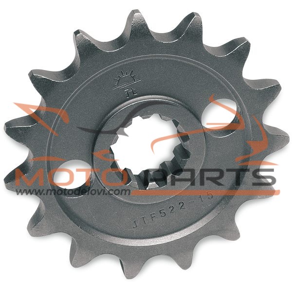 JTF276.16 FRONT REPLACEMENT SPROCKET 16 TEETH 520 PITCH NATURAL STEEL