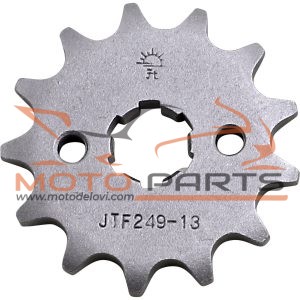 JTF249.13 FRONT REPLACEMENT SPROCKET 13 TEETH 420 PITCH NATURAL STEEL