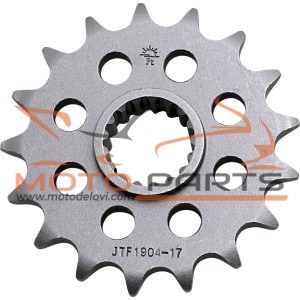 JTF1904.17 FRONT REPLACEMENT SPROCKET 17 TEETH 525 PITCH NATURAL STEEL