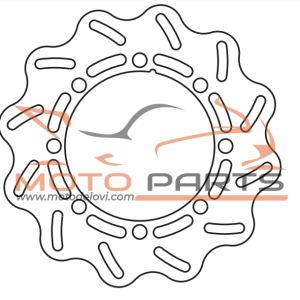 ZADNJI DISK KAWASAKI KMX 125 1999-2003 GOLDFREN 1210R-1