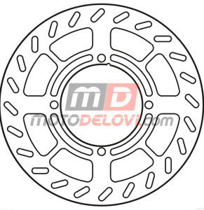 GOLDFREN KOCIONI DISK KAWASAKI/SUZUKI PREDNJI GF1215 F-2