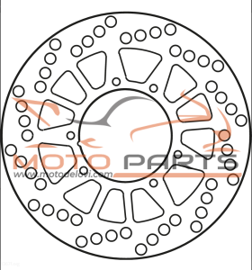 PREDNJI DISK YAMAHA DT 125,200R GOLDFREN 1367F