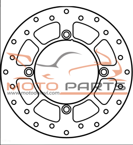 PREDNJI DISK SUZUKI DR 350 1990-1999 GOLDFREN 1420F