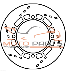 PREDNJI DISK SUZUKI DR 600 1985-1989 GOLDFREN 1430F