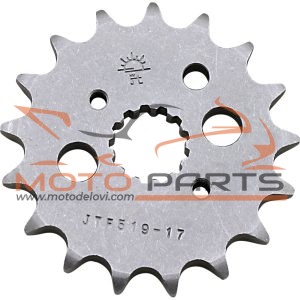 JTF519.17 FRONT REPLACEMENT SPROCKET 17 TEETH 530 PITCH NATURAL STEEL