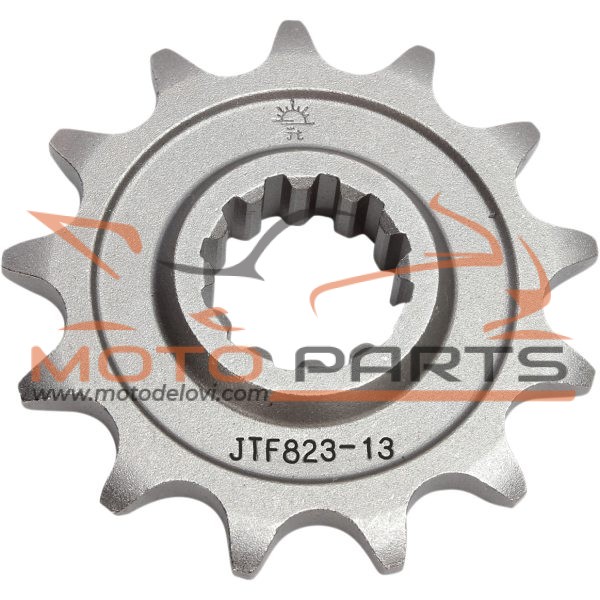 JTF823.13 FRONT REPLACEMENT SPROCKET 13 TEETH 520 PITCH NATURAL STEEL