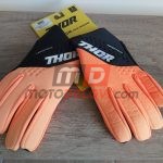 THOR RUKAVICE CRNA/NARANDZASTA