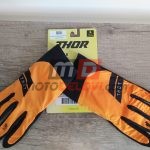 THOR RUKAVICE CRNA/NARANDZASTA