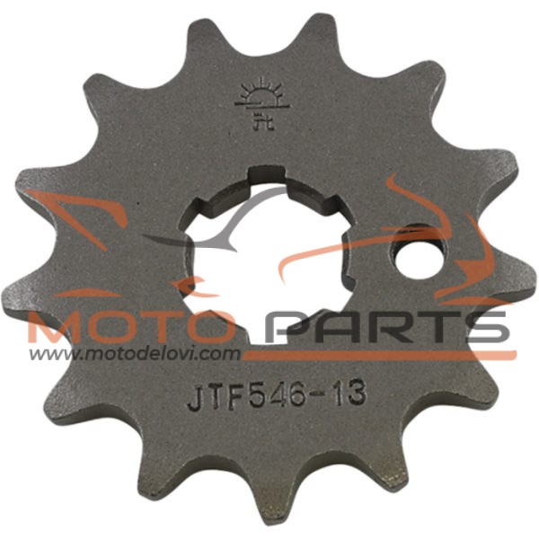 JTF546.13 FRONT REPLACEMENT SPROCKET 13 TEETH 420 PITCH NATURAL STEEL