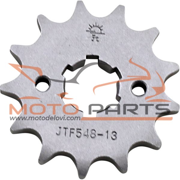 JTF548.13 FRONT REPLACEMENT SPROCKET 13 TEETH 428 PITCH NATURAL STEEL