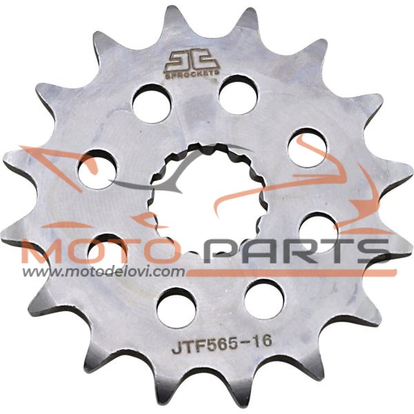 JTF565.16 FRONT REPLACEMENT SPROCKET 16 TEETH 520 PITCH NATURAL STEEL
