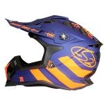 LS2 OFF ROAD MX470 SUBVERTER CARGO MAT PLAVO NARANDŽASTA