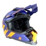 LS2 OFF ROAD MX470 SUBVERTER CARGO MAT PLAVO NARANDŽASTA