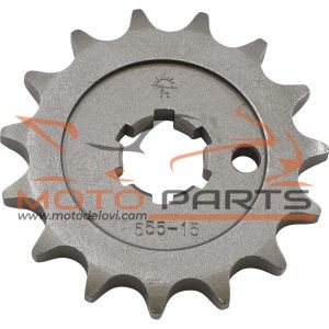 JTF555.15 FRONT REPLACEMENT SPROCKET 15 TEETH 428 PITCH NATURAL STEEL