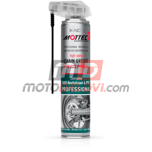 4476 XADO MOTTEC HIGH-SPEED CHAIN GREASE ROAD 200ML