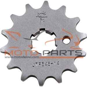 JTF546.14 FRONT REPLACEMENT SPROCKET 14 TEETH 420 PITCH NATURAL STEEL
