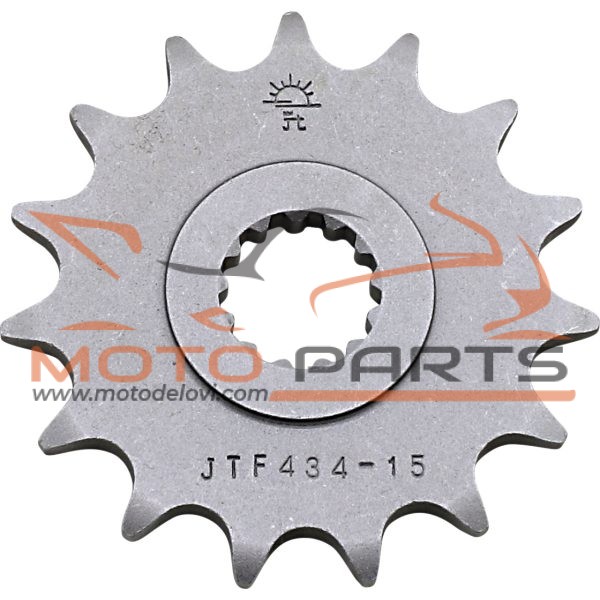 JTF434.15 FRONT REPLACEMENT SPROCKET 15 TEETH 520 PITCH NATURAL STEEL