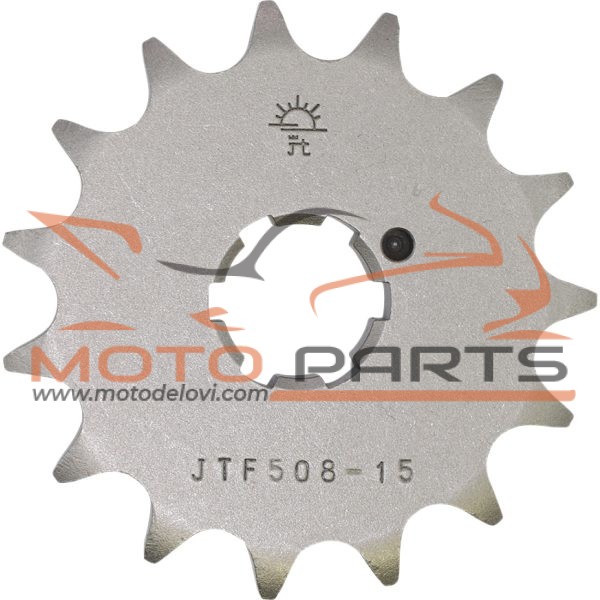JTF508.15 FRONT REPLACEMENT SPROCKET 15 TEETH 530 PITCH NATURAL STEEL