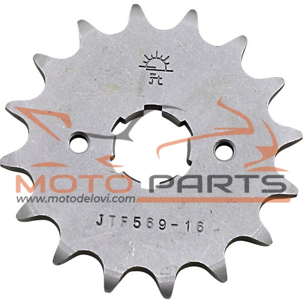 JTF569.16 FRONT REPLACEMENT SPROCKET 16 TEETH 520 PITCH NATURAL STEEL