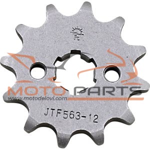 JTF563.12 FRONT REPLACEMENT SPROCKET 12 TEETH 420 PITCH NATURAL STEEL