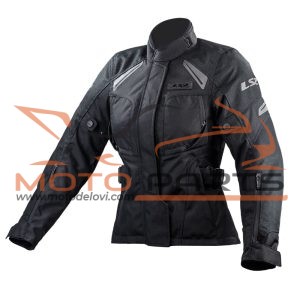 JAKNA LS2 PHASE LADY BLACK