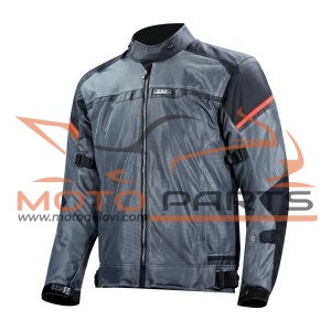 JAKNA LS2 RIVA MAN BLACK DARK GREY RED