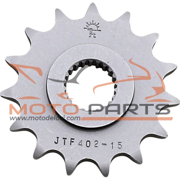 JTF402.15 FRONT REPLACEMENT SPROCKET 15 TEETH 520 PITCH NATURAL STEEL