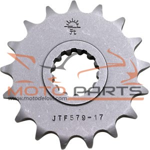 JTF579.17 FRONT REPLACEMENT SPROCKET 17 TEETH 530 PITCH NATURAL STEEL