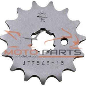 JTF546.15 FRONT REPLACEMENT SPROCKET 15 TEETH 420 PITCH NATURAL STEEL