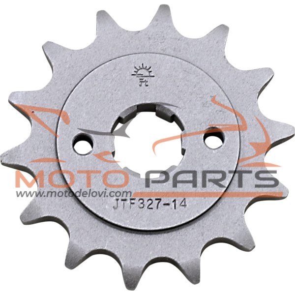 JTF327.14 FRONT REPLACEMENT SPROCKET 14 TEETH 520 PITCH NATURAL STEEL