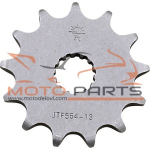 JTF564.13 FRONT REPLACEMENT SPROCKET 13 TEETH 520 PITCH NATURAL STEEL