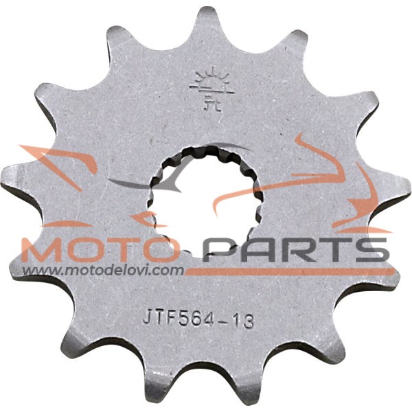 JTF564.13 FRONT REPLACEMENT SPROCKET 13 TEETH 520 PITCH NATURAL STEEL