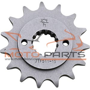 JTF511.15 FRONT REPLACEMENT SPROCKET 15 TEETH 520 PITCH NATURAL STEEL