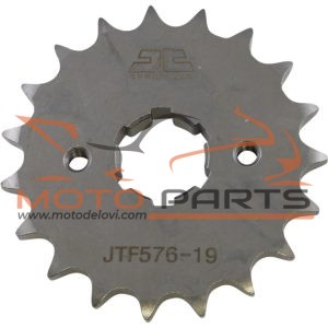 JTF576.19 FRONT REPLACEMENT SPROCKET 19 TEETH 428 PITCH NATURAL STEEL