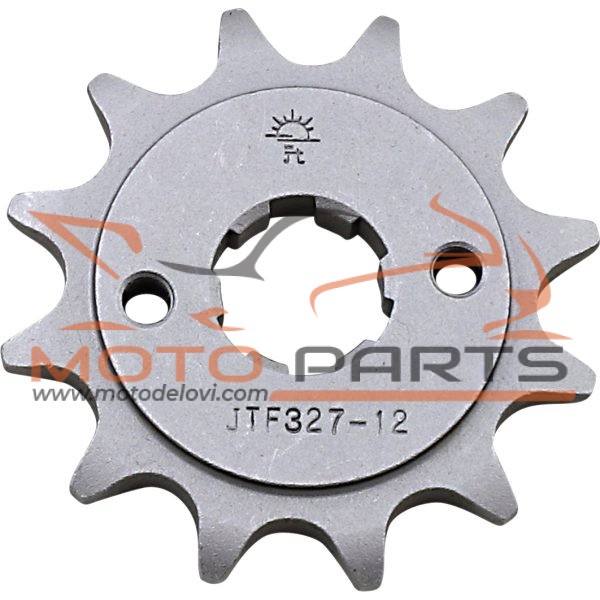 JTF327.12 FRONT REPLACEMENT SPROCKET 12 TEETH 520 PITCH NATURAL STEEL
