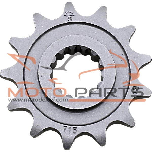 JTF715.13 FRONT REPLACEMENT SPROCKET 13 TEETH 520 PITCH NATURAL STEEL