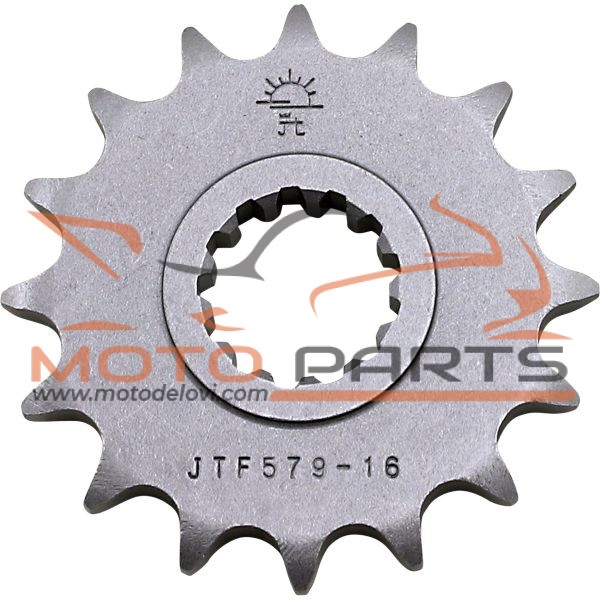 JTF579.16 FRONT REPLACEMENT SPROCKET 16 TEETH 530 PITCH NATURAL STEEL